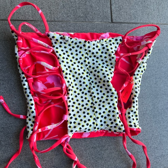 NWT MAAJI• Fairy Cupid Bandeau Bikini Top size S. - Picture 4 of 7